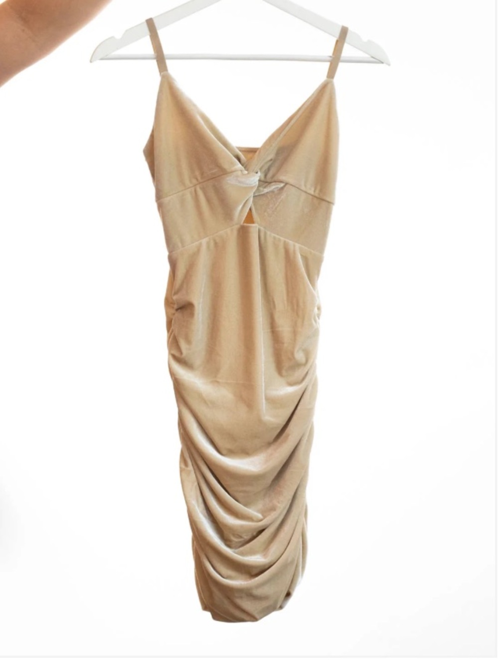 KATIE J Velvet Amelia dress worn once